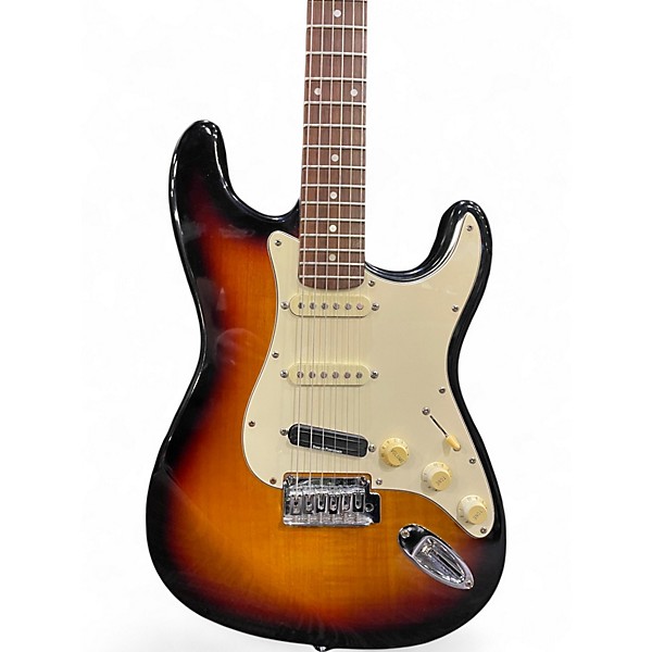 Used Hamer Daytona 2 Color Sunburst Solid Body Electric Guitar