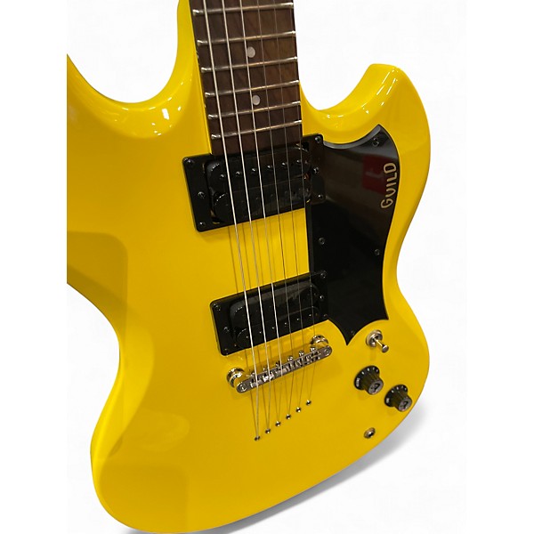 Used Guild POLARA VOLTAGE YELLOW Solid Body Electric Guitar
