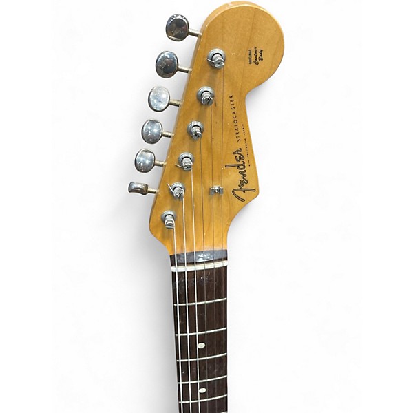 Used Fender 1997 MIJ Stratocaster ST62 Shell Pink Solid Body Electric Guitar