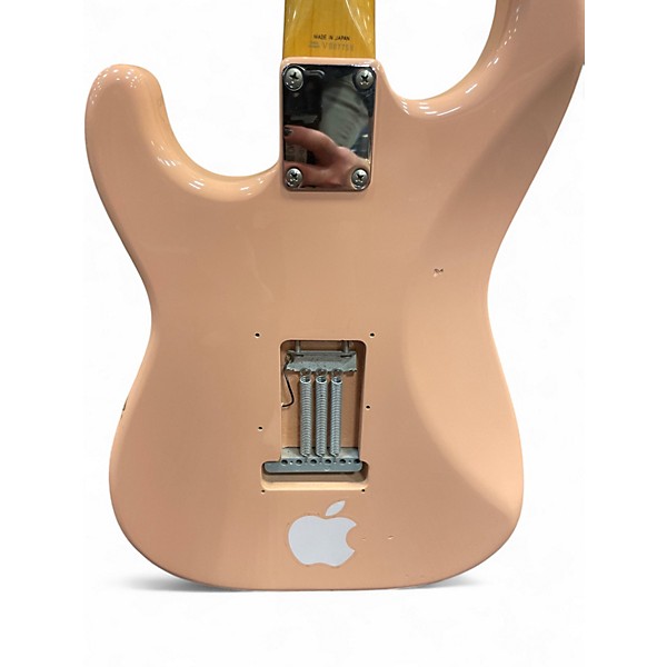 Used Fender 1997 MIJ Stratocaster ST62 Shell Pink Solid Body Electric Guitar