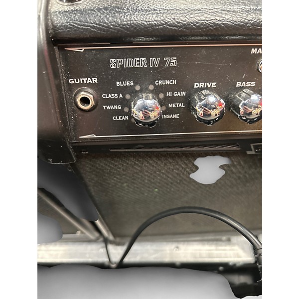 Used Line 6 Spider IV 75W 1x12 Guitar Combo Amp