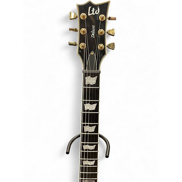 Used ESP LTD EC1000T Black Solid Body Electric Guitar