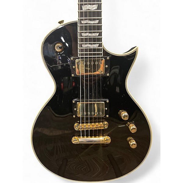 Used ESP LTD EC1000T Black Solid Body Electric Guitar