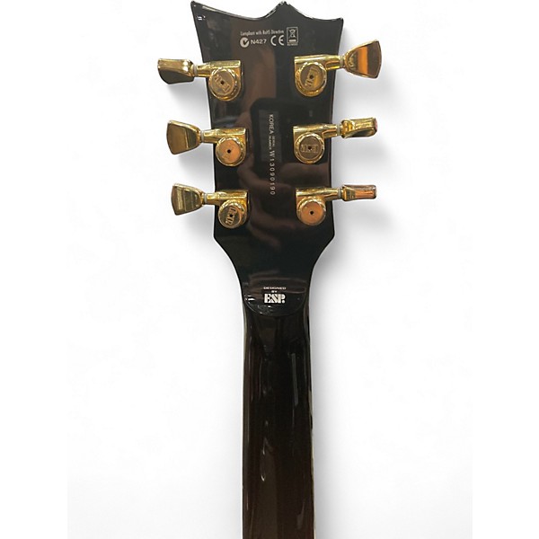 Used ESP LTD EC1000T Black Solid Body Electric Guitar