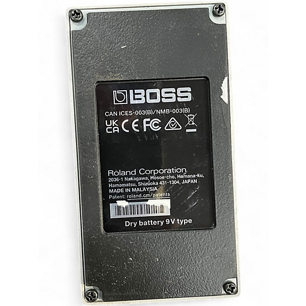 Used BOSS DD3T Digital Delay Effect Pedal