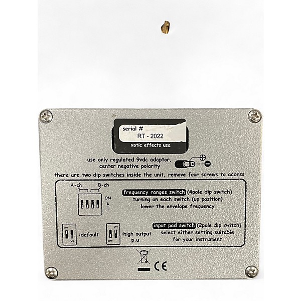 Used Xotic Robotalk Auto Wah Reissue 2Ch Envelope Filter Effect Pedal