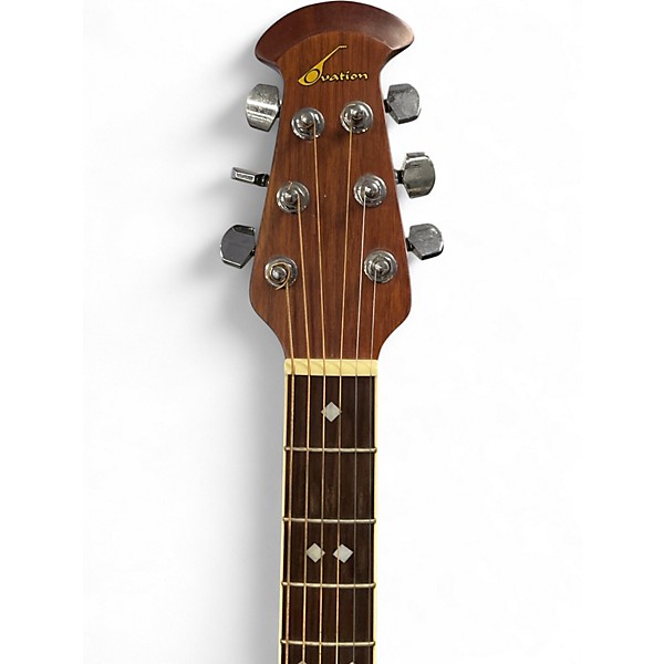 Used Ovation CELEBRITY Green Acoustic Electric Guitar