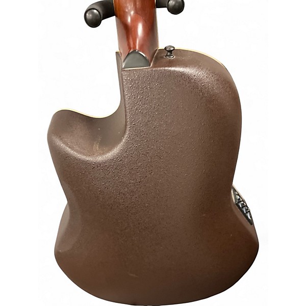 Used Ovation CELEBRITY Green Acoustic Electric Guitar