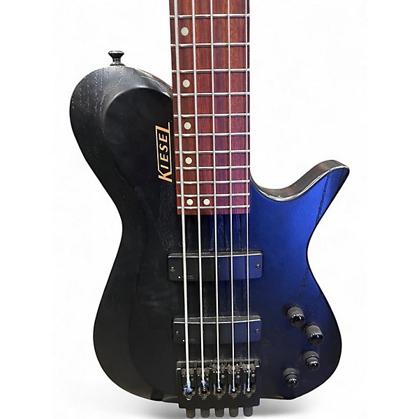 Used Kiesel ZEUS Black Electric Bass Guitar