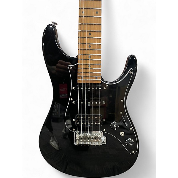 Used Ibanez PRESTIGE AZ24047 Black Solid Body Electric Guitar