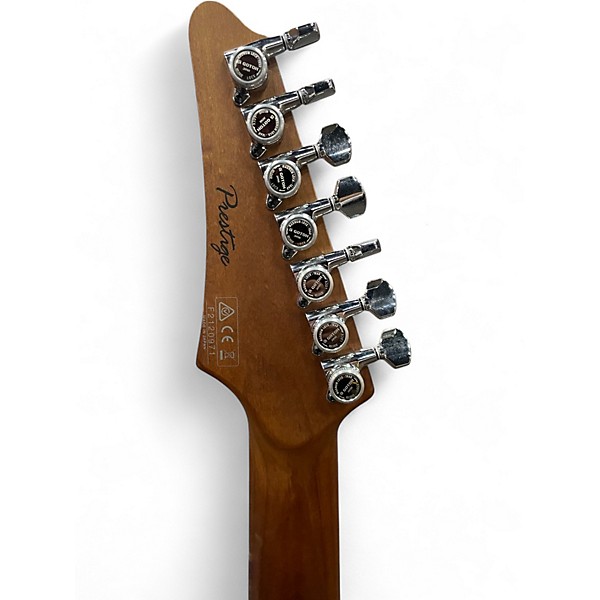 Used Ibanez PRESTIGE AZ24047 Black Solid Body Electric Guitar