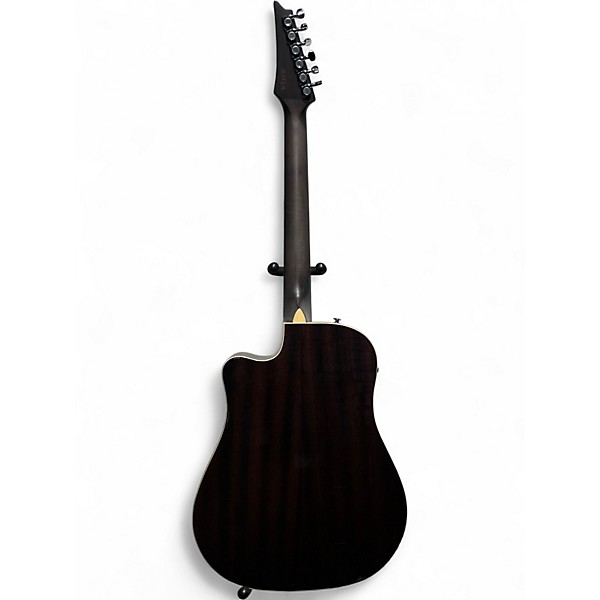 Used Ibanez GA35FMTCE Flamed Maple Top Classical Acoustic-Electri Emerald Green Acoustic Guitar