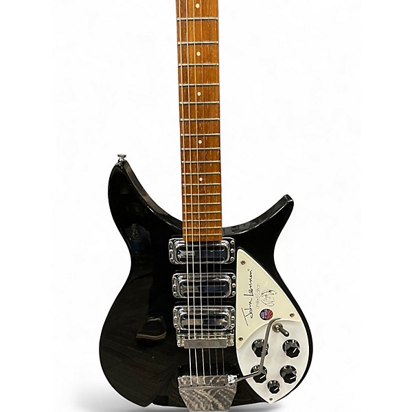 Vintage 1991 Rickenbacker 325JL JG John Lennon Black Solid Body Electric Guitar