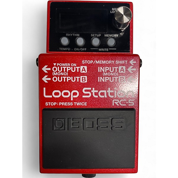 Used BOSS RC50 Loop Station Pedal