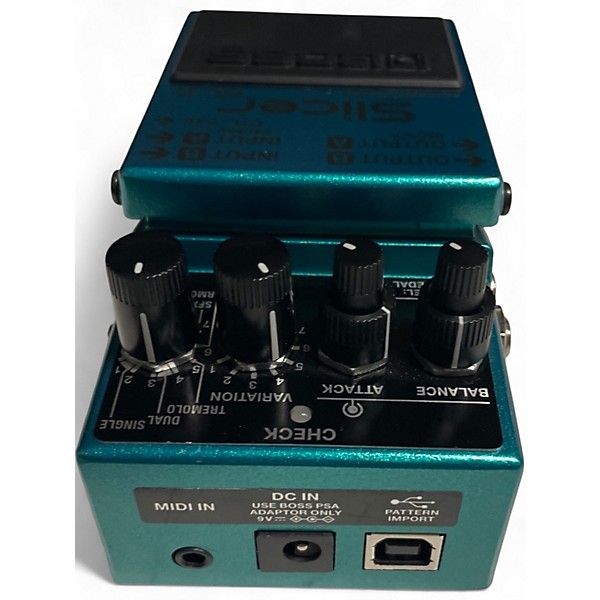 Used BOSS SL20 Slicer Twin Pedal