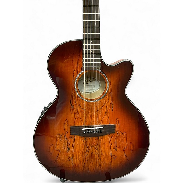 Used Mitchell MX400SM Spalted Maple Acoustic Guitar