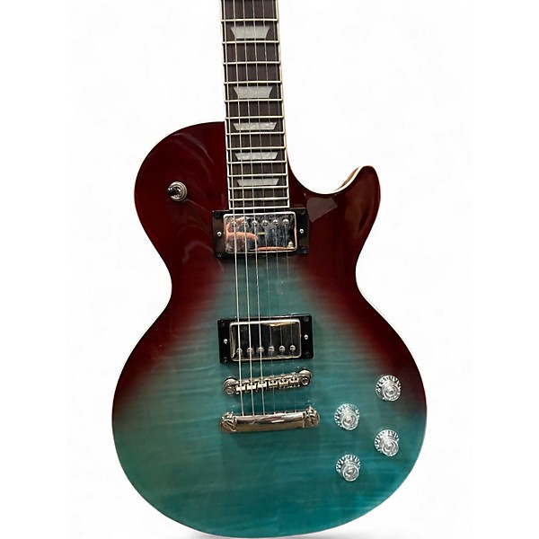 Used Epiphone LES PAUL MODERN BLUEBERRY FADE Solid Body Electric Guitar