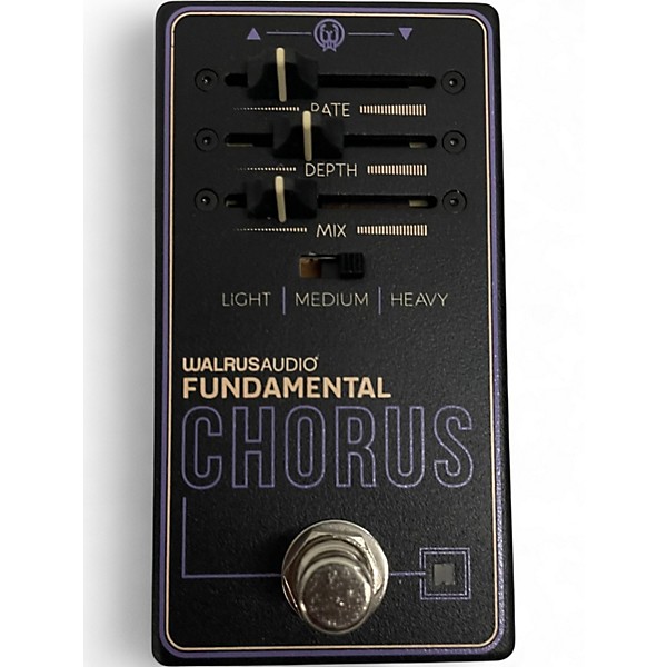 Used Walrus Audio FUNDIMENTAL CHORUS Effect Pedal