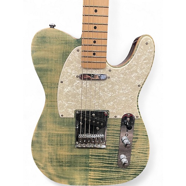 Used Michael Kelly 1953 Trans Green Solid Body Electric Guitar