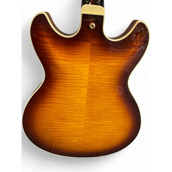 Used Ibanez AS93FM Violin Sunbust Hollow Body Electric Guitar
