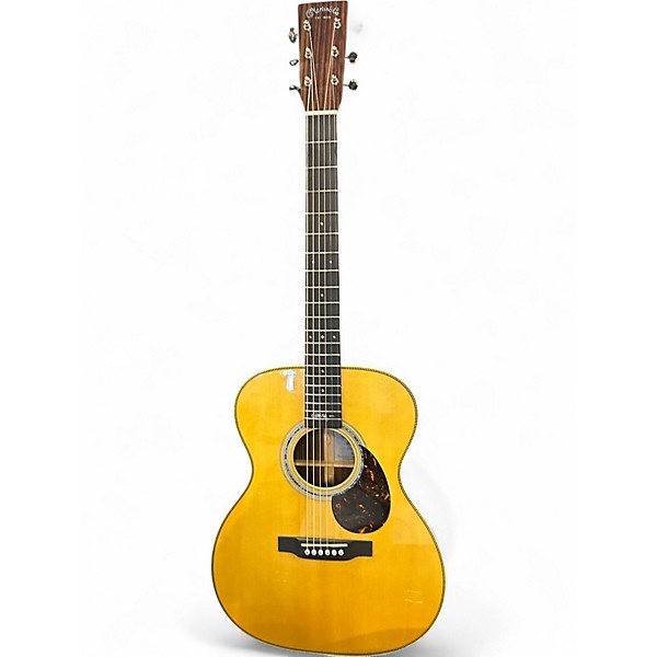 Used Martin OMJM John Mayer Signature Natural Acoustic Electric Guitar