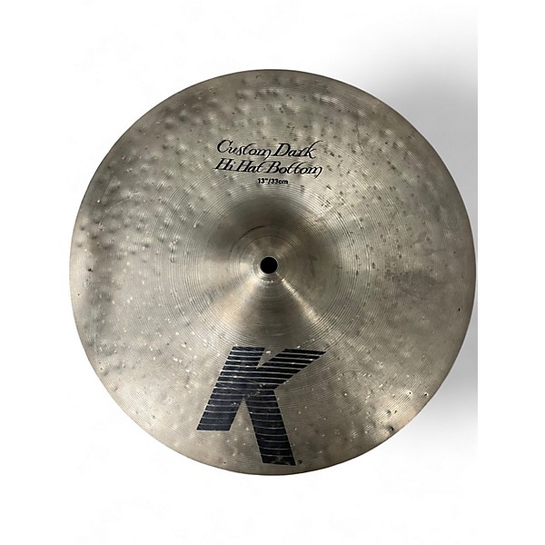 Used Zildjian 13in K Custom Dark Hi Hat Pair Cymbal