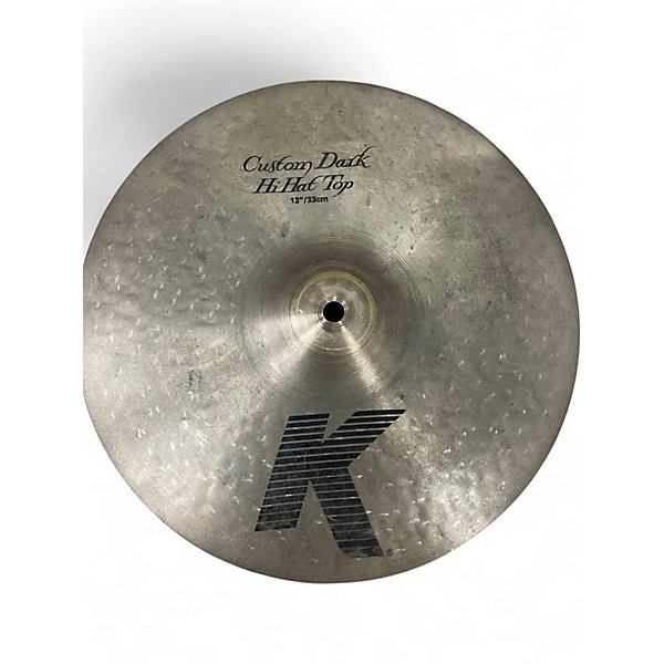 Used Zildjian 13in K Custom Dark Hi Hat Pair Cymbal