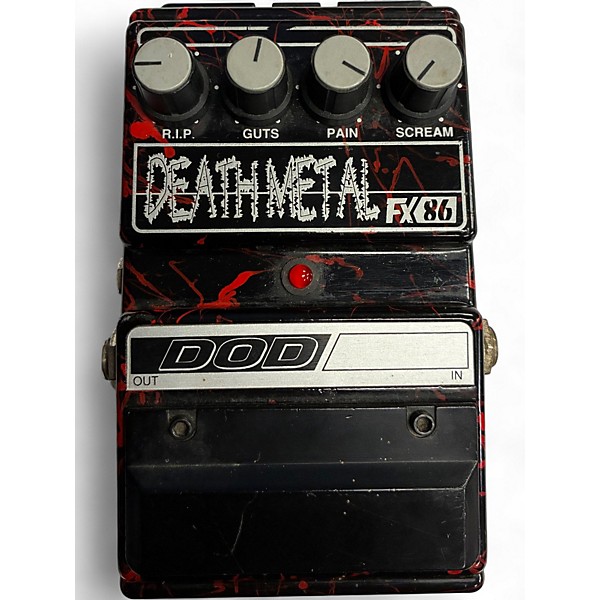 Used DOD FX86 Death Metal Effect Pedal