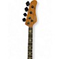 Used Schecter Guitar Research Model T 2832 EXOTIC BLACK LIMBA Natural Electric Bass Guitar