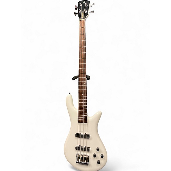 Used Specter NS-2JA Alpine White Electric Bass Guitar