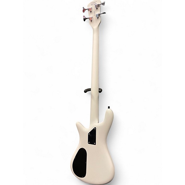 Used Specter NS-2JA Alpine White Electric Bass Guitar