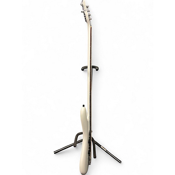 Used Specter NS-2JA Alpine White Electric Bass Guitar
