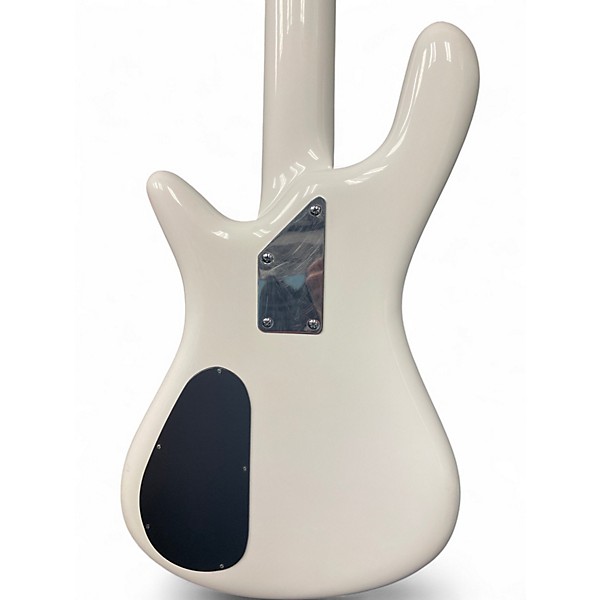 Used Specter NS-2JA Alpine White Electric Bass Guitar