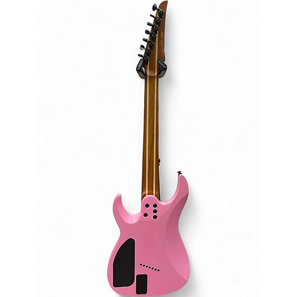 Used Legator N7FP Flamingo Pink Solid Body Electric Guitar