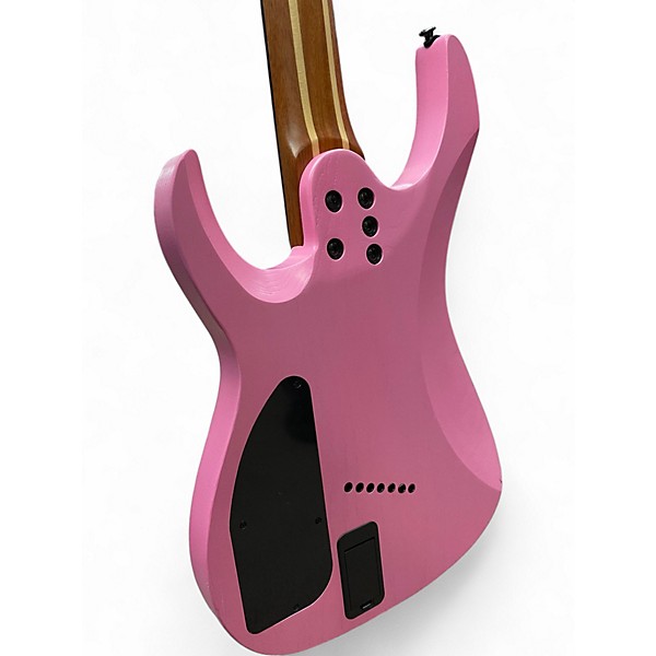 Used Legator N7FP Flamingo Pink Solid Body Electric Guitar