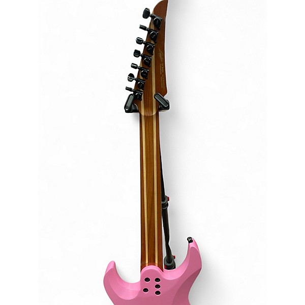 Used Legator N7FP Flamingo Pink Solid Body Electric Guitar