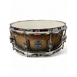 Used PDP by DW 6.5X14 Concept Maple Snare 2 Color Sunburst Drum