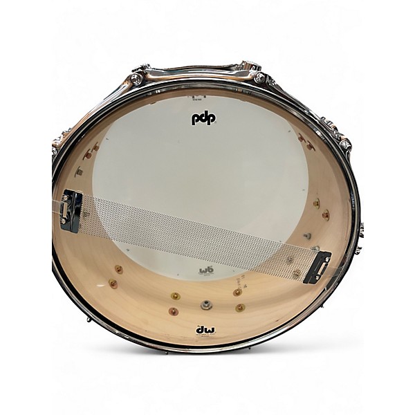 Used PDP by DW 6.5X14 Concept Maple Snare 2 Color Sunburst Drum