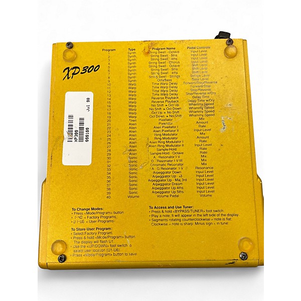 Used DigiTech XP300 Effect Pedal