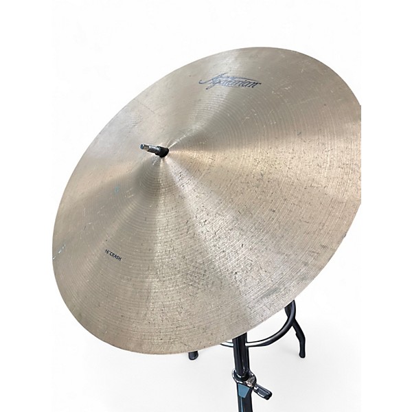 Used Agazarian 16in Crash Cymbal