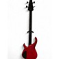 Used Modulus Guitars Q4 Quantum TRANS RED Electric Bass Guitar