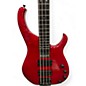 Used Modulus Guitars Q4 Quantum TRANS RED Electric Bass Guitar