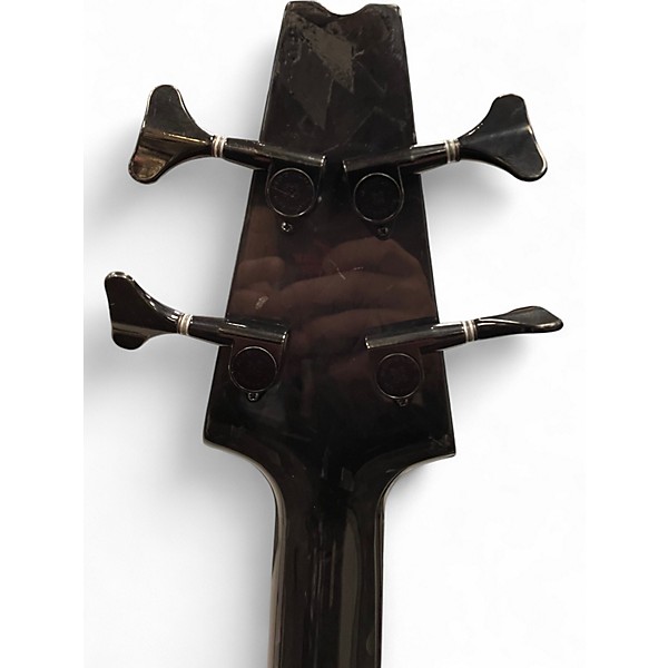 Used Modulus Guitars Q4 Quantum TRANS RED Electric Bass Guitar