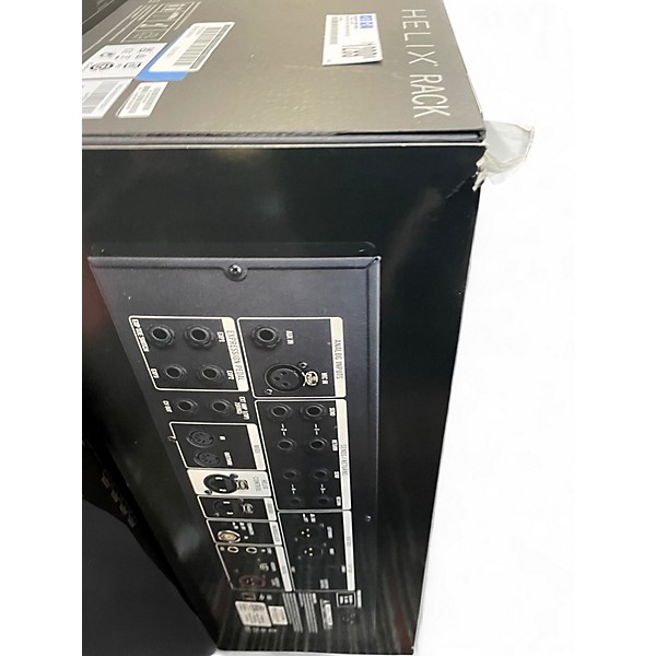 Used Line 6 HELIX RACK WITH HELIX CONTROLLER Effect Processor