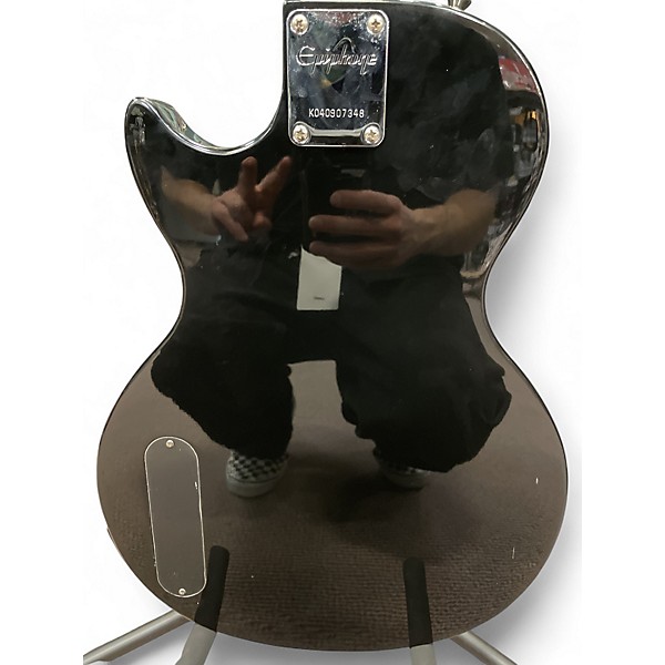 Used Epiphone Les Paul Junior Black Solid Body Electric Guitar