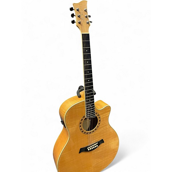 Used Jay Turser HDG18CE NATURAL Acoustic Electric Guitar