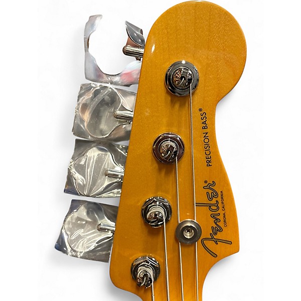 Used Fender AMERICAN PRO II PRECISION BASS 3 Tone Sunburst Electric Bass Guitar