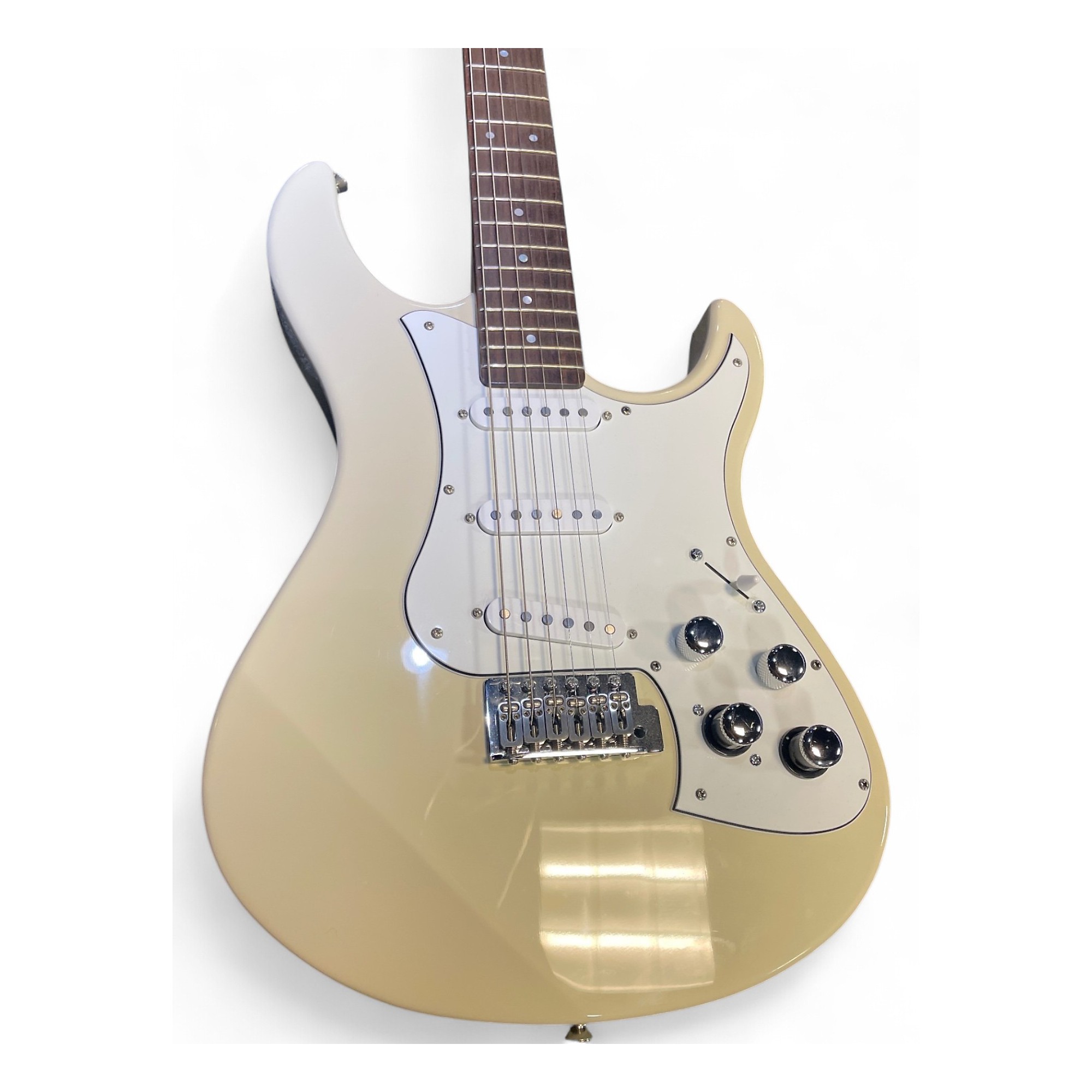 Used Line 6 VARIAX STANDARD White Solid Body Electric Guitar White