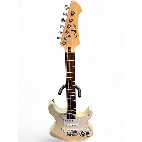 Used Line 6 VARIAX STANDARD White Solid Body Electric Guitar