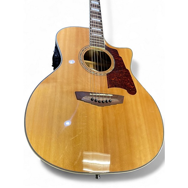 Used D'Angelico DALPG200NATGC Natural Acoustic Electric Guitar